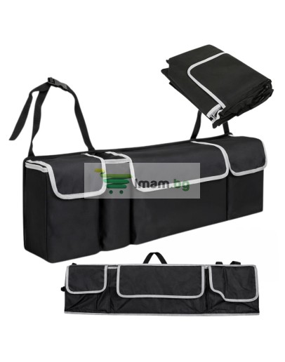 Автомобилен органайзер за багажника, сгъваема чанта за автомобилни аксесоари